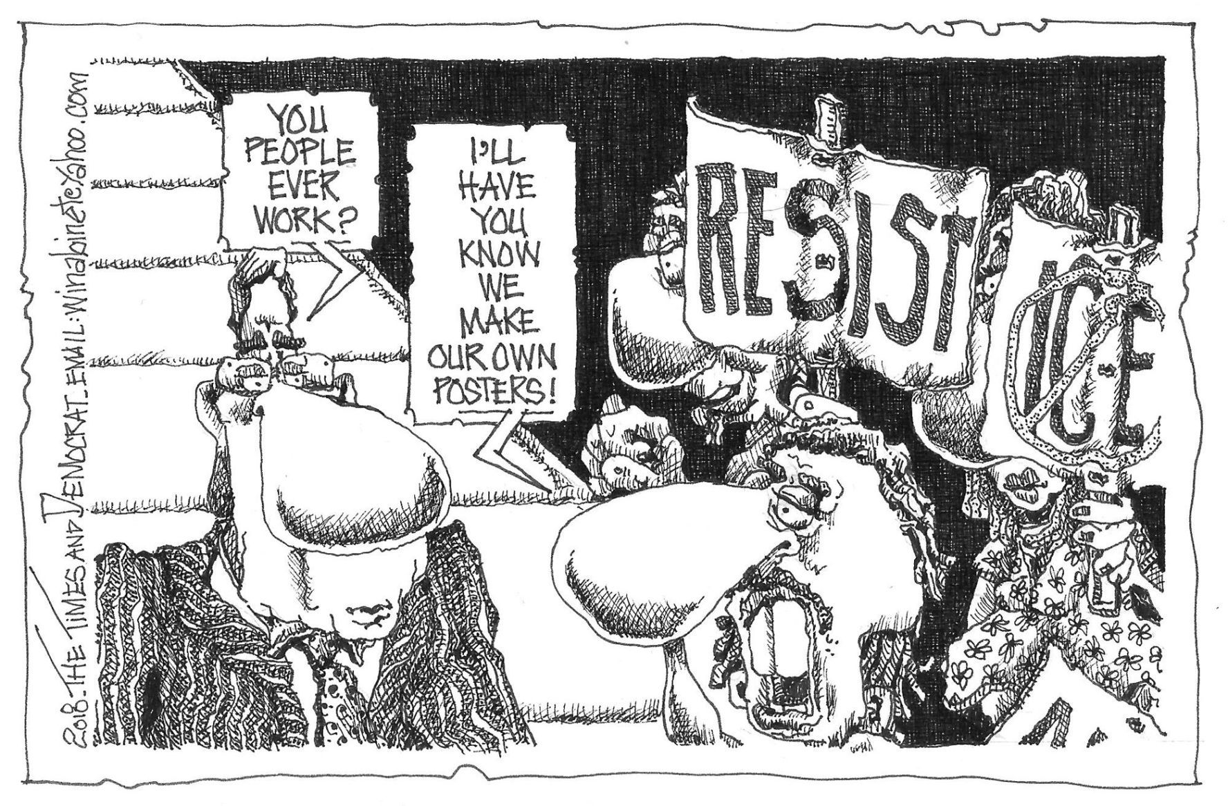 Protesting ICE